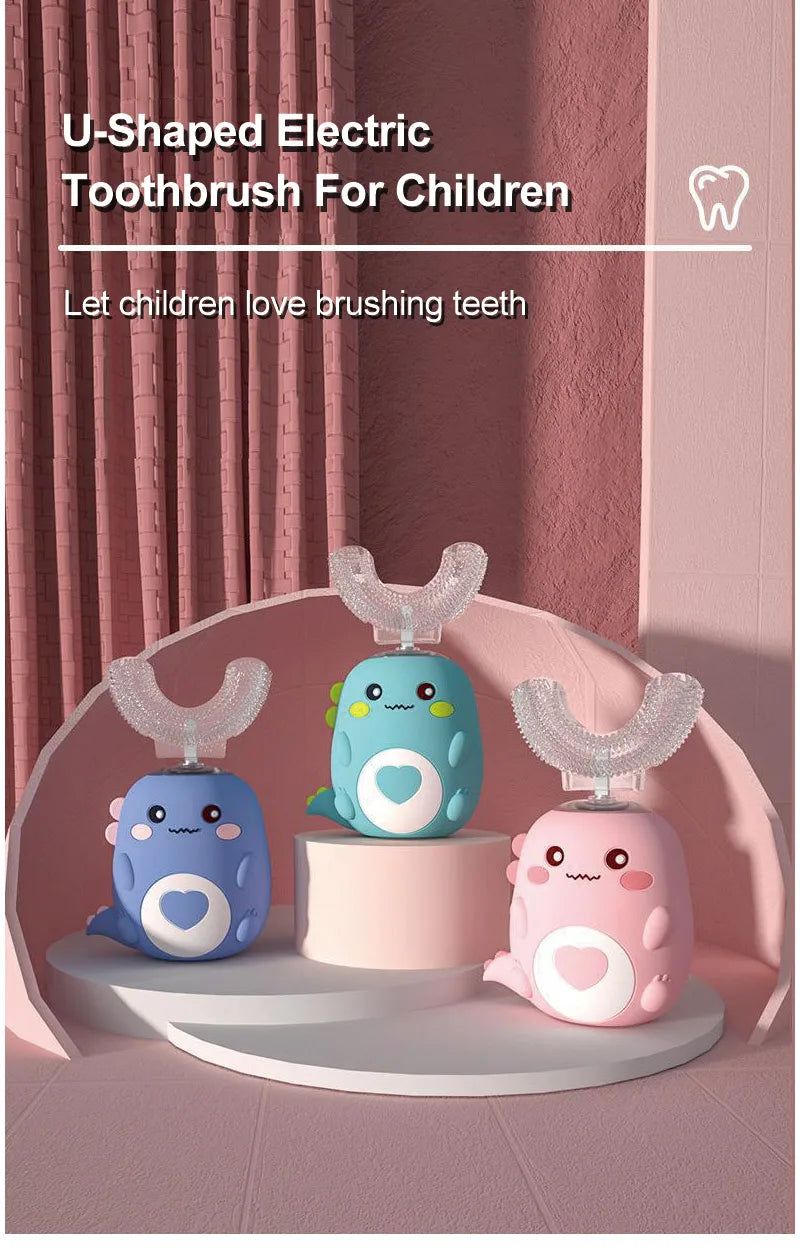 Dinowash™ 360° Kids Ultrasonic Toothbrush